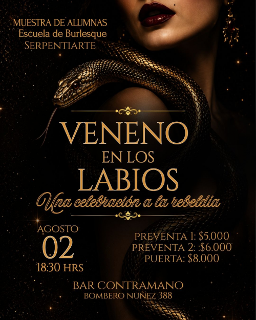 Veneno en los labios: Una muestra de la escuela Serpentiarte