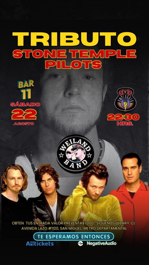 THE WEILAND TRIBUTO A STONE TEMPLE PILOTS UNPLUGGED 