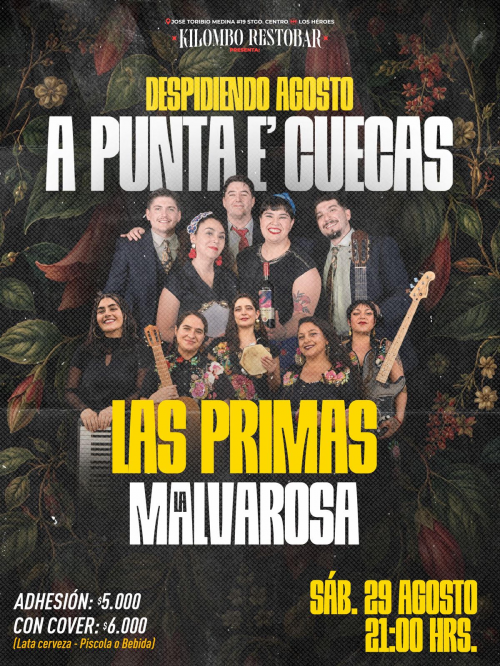 Despidiendo agosto a punta e´ cuecas!!