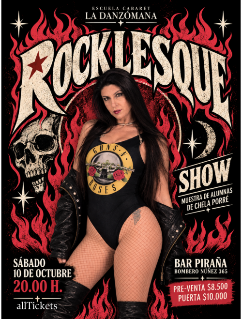Show Rocklesque · Alumnas Escuela Cabaret La Danzómana