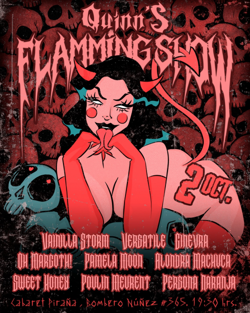 Quinn´s flaming show