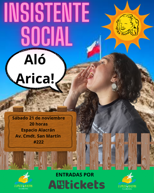 Insistente Social: Aló Arica! 