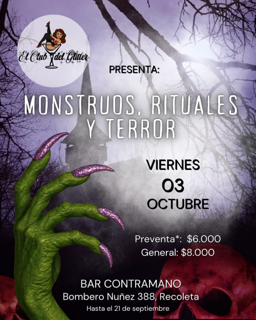 Fiebre del Glitter : Monstruos, Rituales y Terror