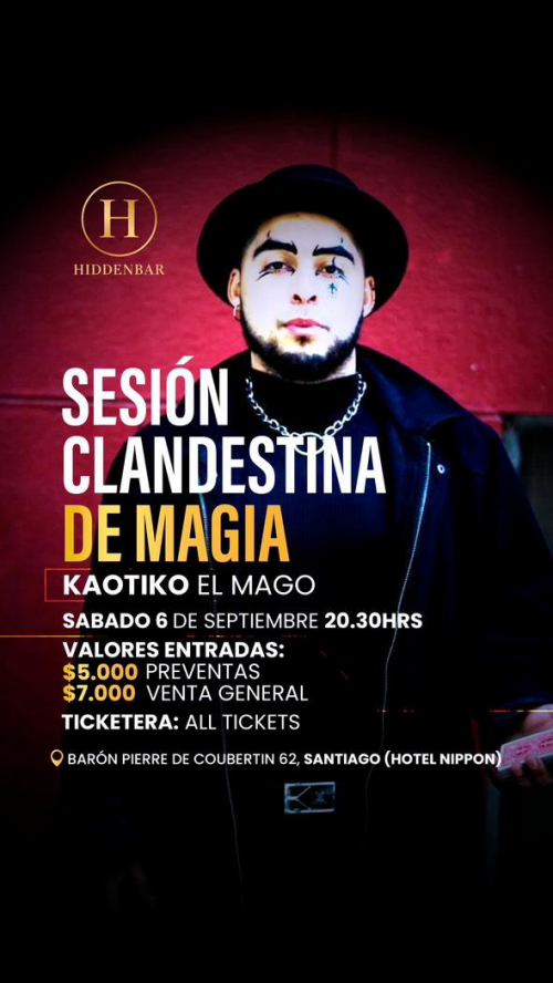 Sesión Clandestina de Magia 