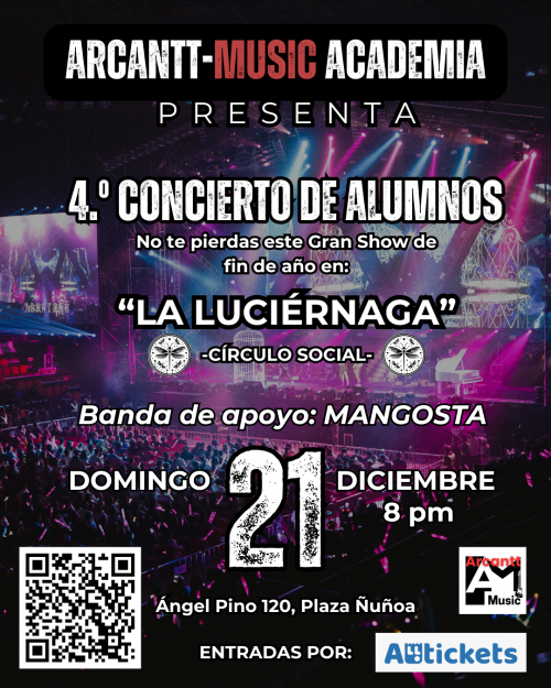 4to CONCIERTO DE ALUMNOS Arcantt-Music Academia 2025