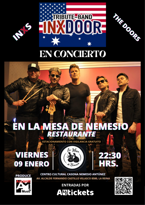 INXDOOR (Tribute-Band) en La Mesa de Nemesio