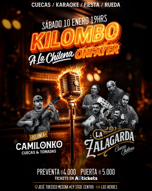 Kilombo a la Chilena Onfayer!!!