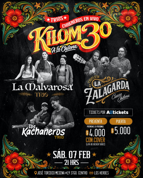 Kilom3o: Tríos Chileneros 